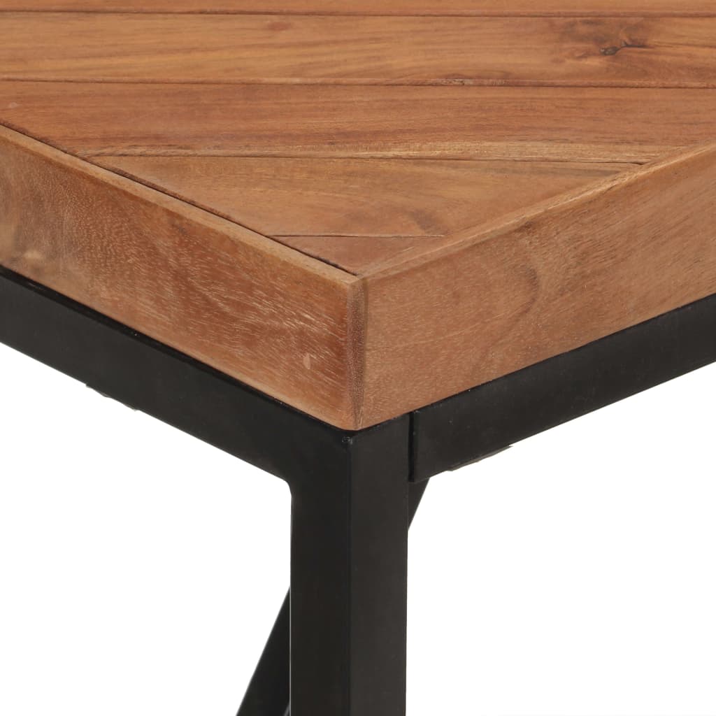 Dining Table 180x90x76 cm Solid Acacia and Mango Wood- Kitchen & Dining Room Tables - HomeShopIreland - Home Shop Ireland - Kitchen & Dining Room Tables - Dining Table 180x90x76 cm Solid Acacia and Mango Wood