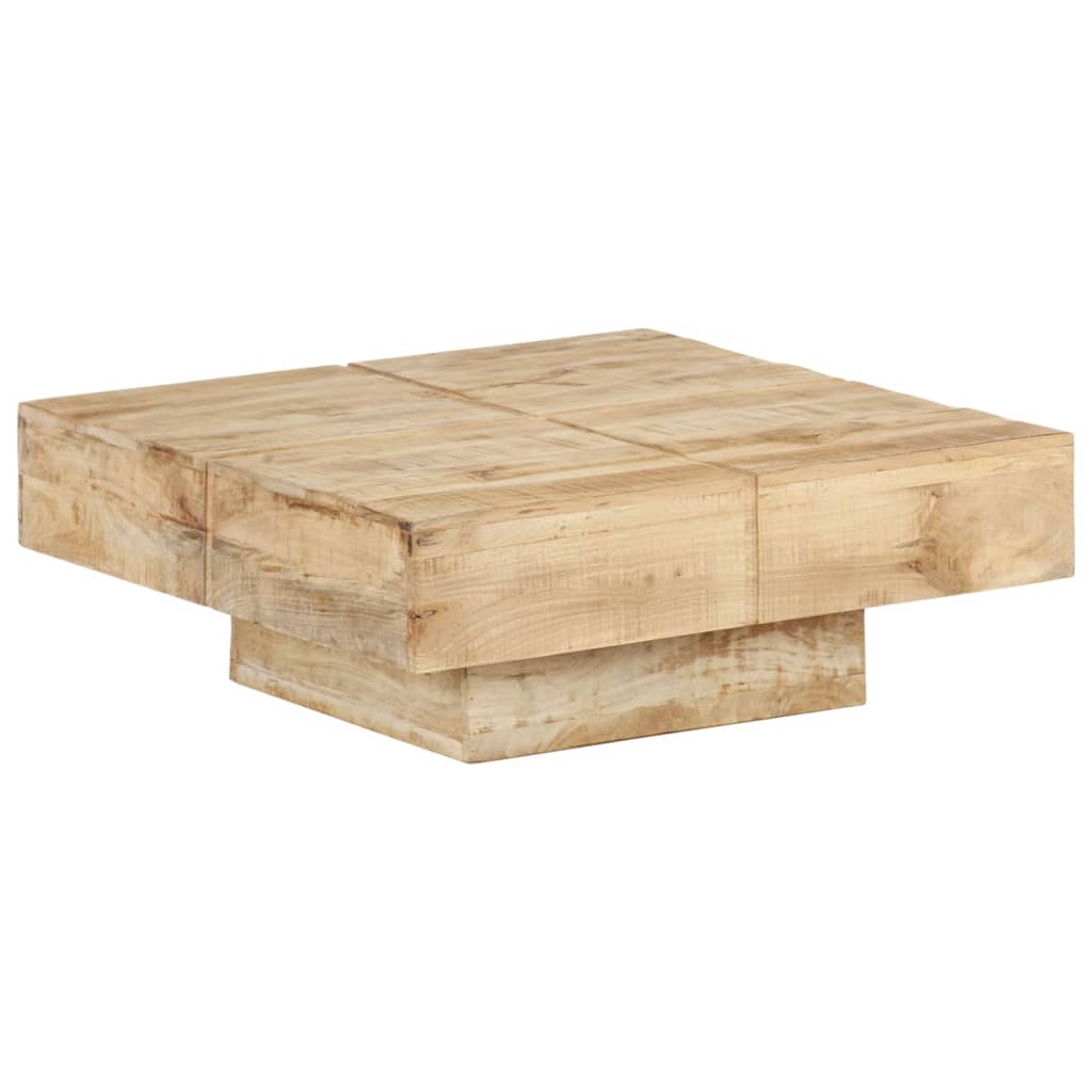 Coffee Table 80x80x28 cm Solid Mango Wood- Coffee Tables - HomeShopIreland - Home Shop Ireland - Coffee Tables - Coffee Table 80x80x28 cm Solid Mango Wood