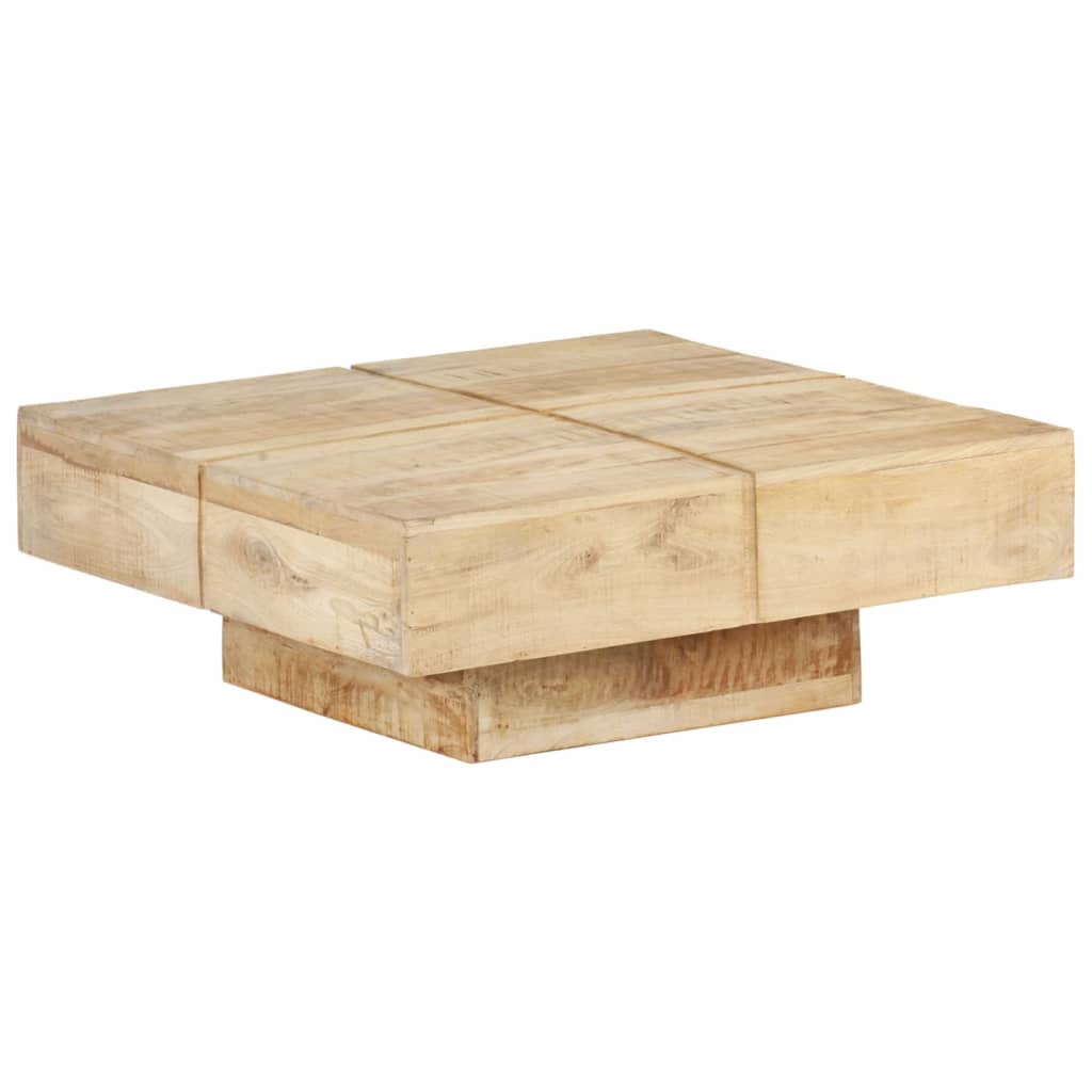 Coffee Table 80x80x28 cm Solid Mango Wood- Coffee Tables - HomeShopIreland - Home Shop Ireland - Coffee Tables - Coffee Table 80x80x28 cm Solid Mango Wood