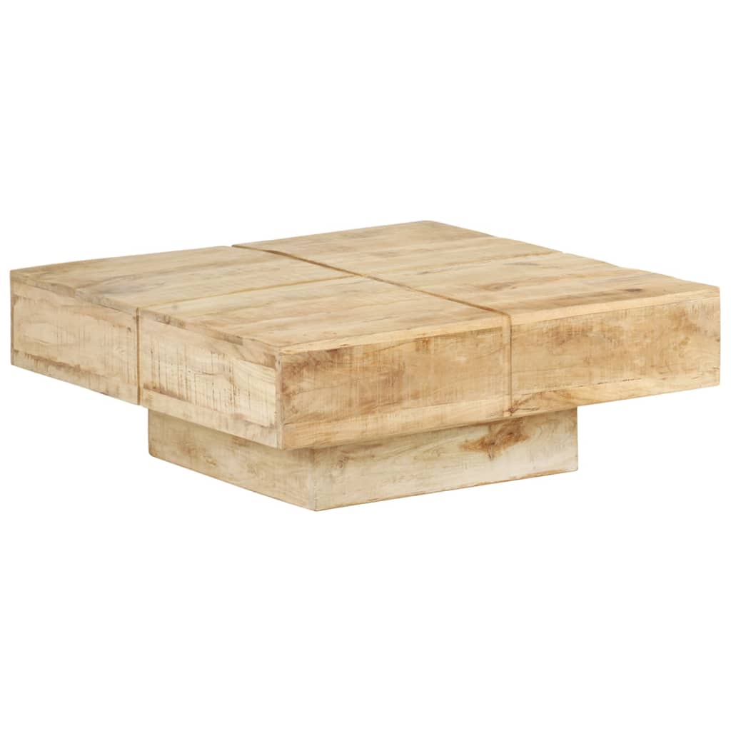 Coffee Table 80x80x28 cm Solid Mango Wood- Coffee Tables - HomeShopIreland - Home Shop Ireland - Coffee Tables - Coffee Table 80x80x28 cm Solid Mango Wood