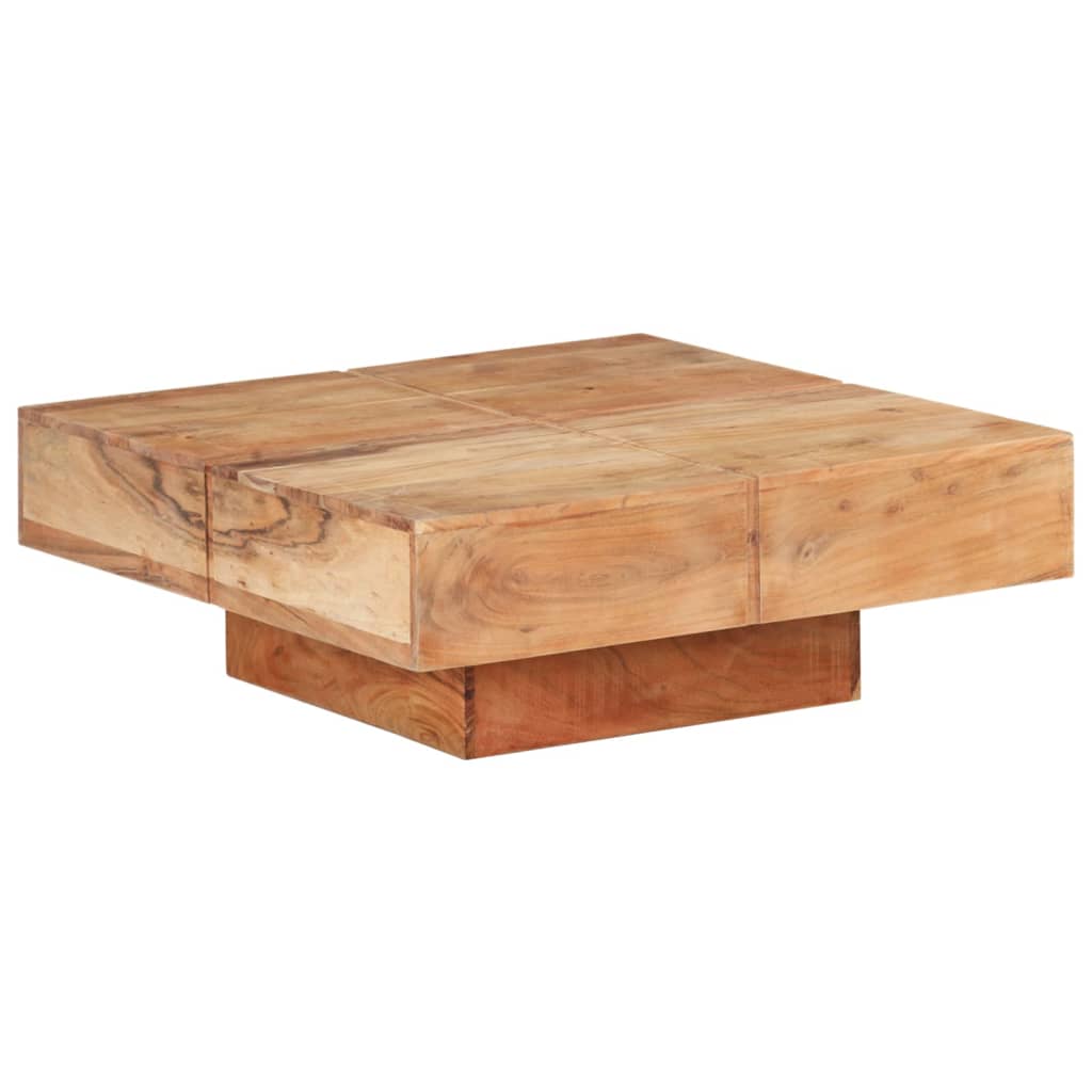 Coffee Table 80x80x28 cm Solid Acacia Wood- Coffee Tables - HomeShopIreland - Home Shop Ireland - Coffee Tables - Coffee Table 80x80x28 cm Solid Acacia Wood