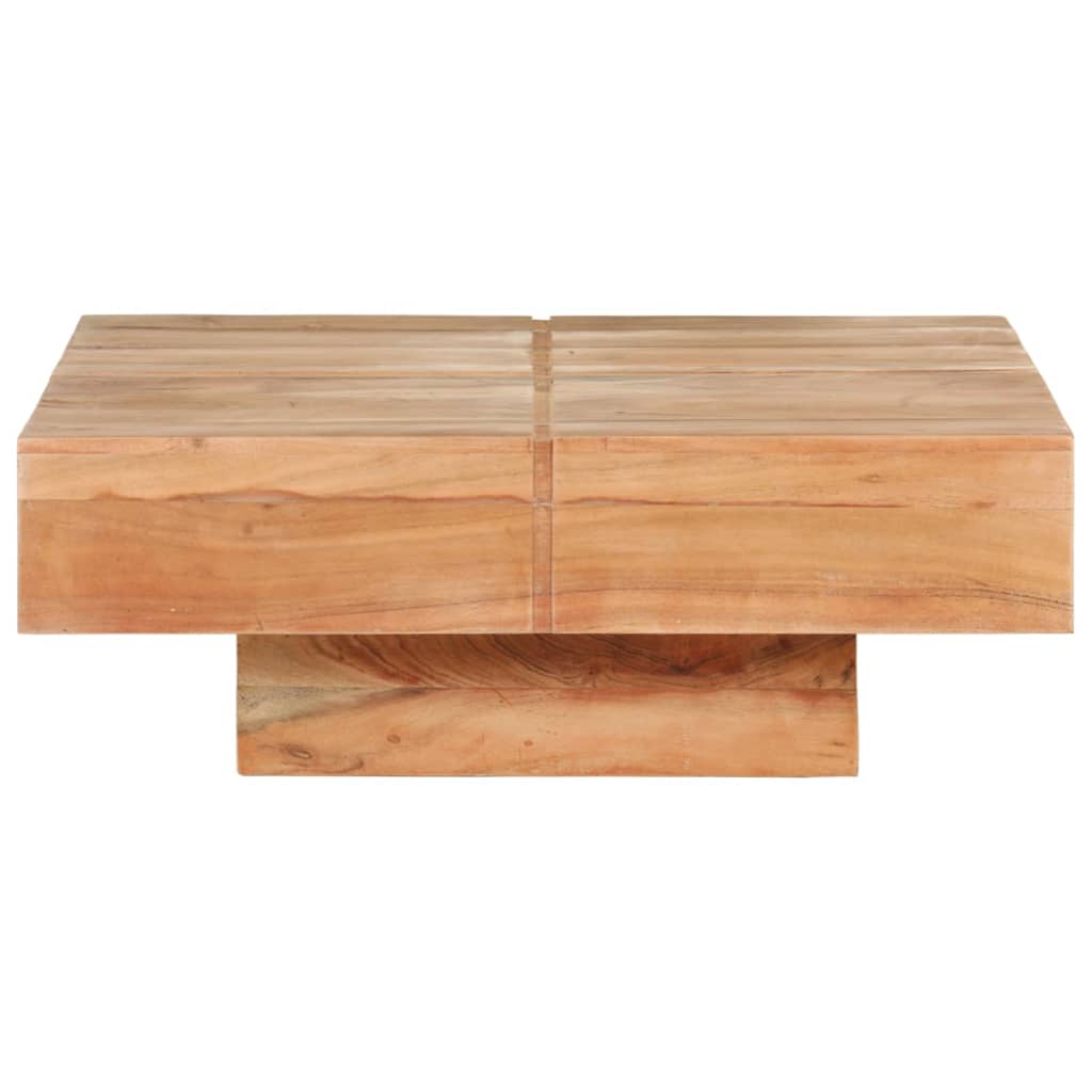 Coffee Table 80x80x28 cm Solid Acacia Wood- Coffee Tables - HomeShopIreland - Home Shop Ireland - Coffee Tables - Coffee Table 80x80x28 cm Solid Acacia Wood