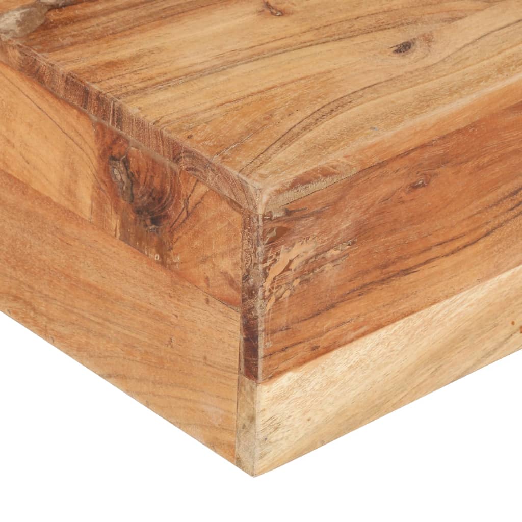 Coffee Table 80x80x28 cm Solid Acacia Wood- Coffee Tables - HomeShopIreland - Home Shop Ireland - Coffee Tables - Coffee Table 80x80x28 cm Solid Acacia Wood