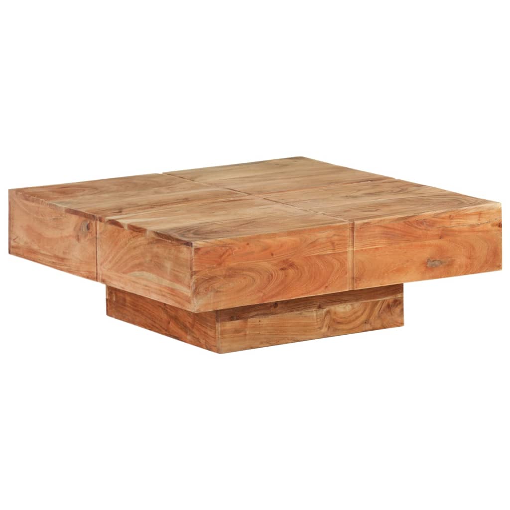 Coffee Table 80x80x28 cm Solid Acacia Wood- Coffee Tables - HomeShopIreland - Home Shop Ireland - Coffee Tables - Coffee Table 80x80x28 cm Solid Acacia Wood