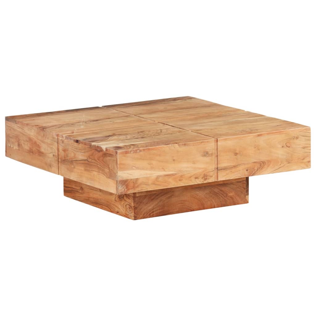 Coffee Table 80x80x28 cm Solid Acacia Wood- Coffee Tables - HomeShopIreland - Home Shop Ireland - Coffee Tables - Coffee Table 80x80x28 cm Solid Acacia Wood