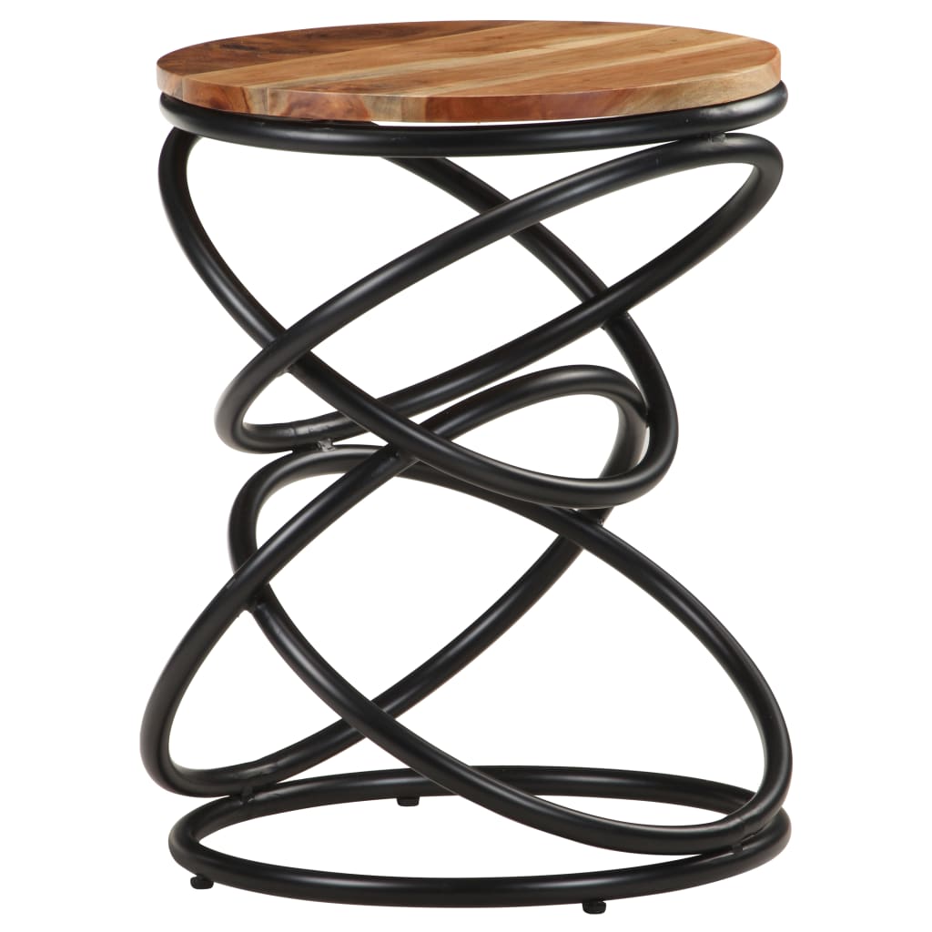 End Table 40x40x52 cm Solid Acacia Wood- End Tables - HomeShopIreland - Home Shop Ireland - End Tables - End Table 40x40x52 cm Solid Acacia Wood