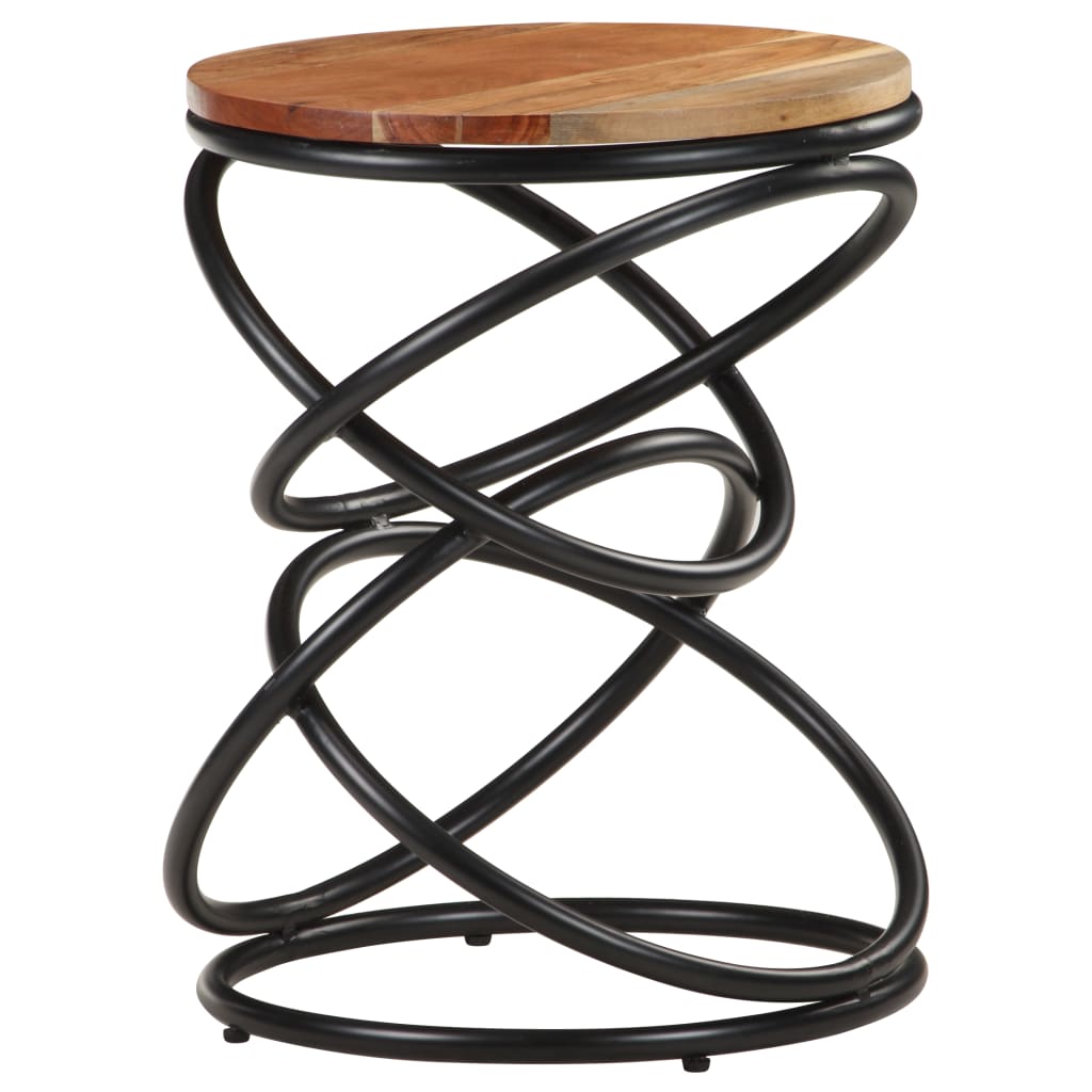 End Table 40x40x52 cm Solid Acacia Wood- End Tables - HomeShopIreland - Home Shop Ireland - End Tables - End Table 40x40x52 cm Solid Acacia Wood