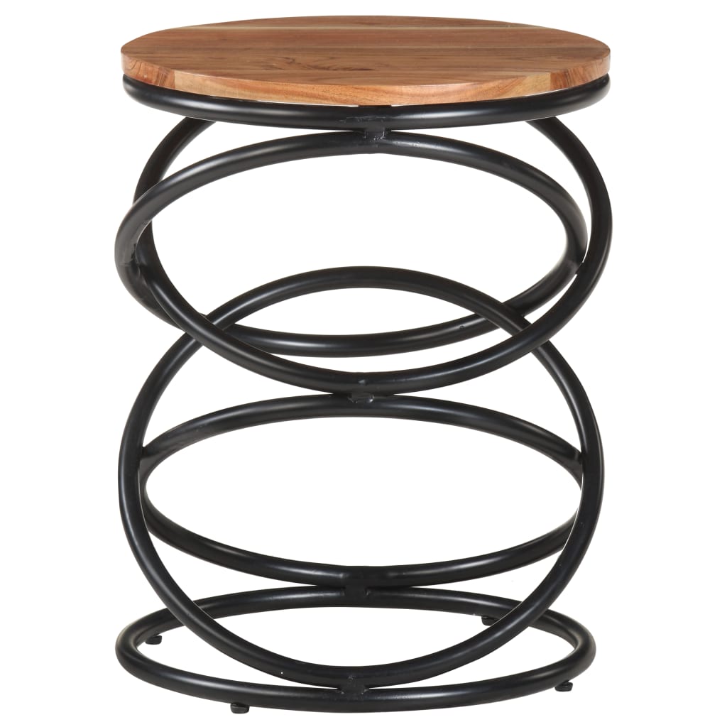 End Table 40x40x52 cm Solid Acacia Wood- End Tables - HomeShopIreland - Home Shop Ireland - End Tables - End Table 40x40x52 cm Solid Acacia Wood