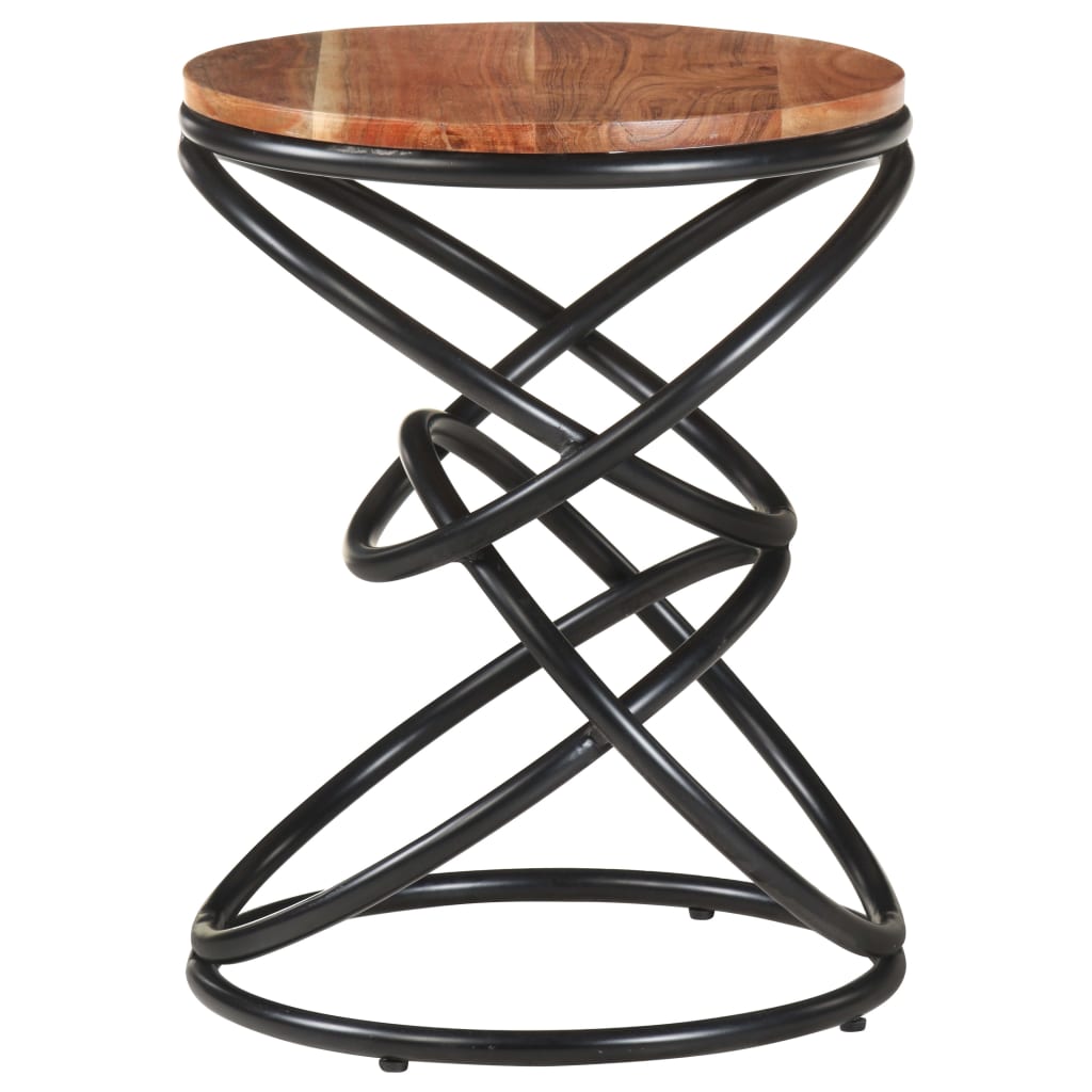 End Table 40x40x52 cm Solid Acacia Wood- End Tables - HomeShopIreland - Home Shop Ireland - End Tables - End Table 40x40x52 cm Solid Acacia Wood