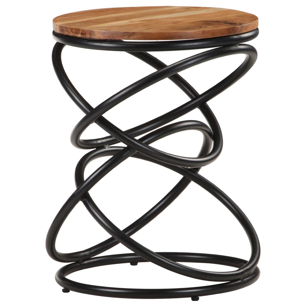 End Table 40x40x52 cm Solid Acacia Wood- End Tables - HomeShopIreland - Home Shop Ireland - End Tables - End Table 40x40x52 cm Solid Acacia Wood