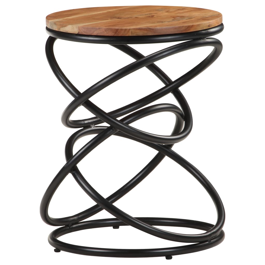 End Table 40x40x52 cm Solid Acacia Wood- End Tables - HomeShopIreland - Home Shop Ireland - End Tables - End Table 40x40x52 cm Solid Acacia Wood