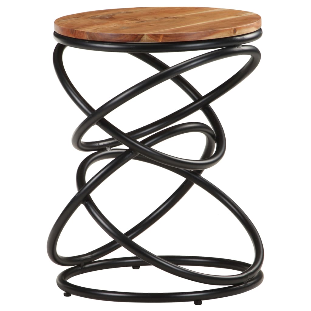 End Table 40x40x52 cm Solid Acacia Wood- End Tables - HomeShopIreland - Home Shop Ireland - End Tables - End Table 40x40x52 cm Solid Acacia Wood