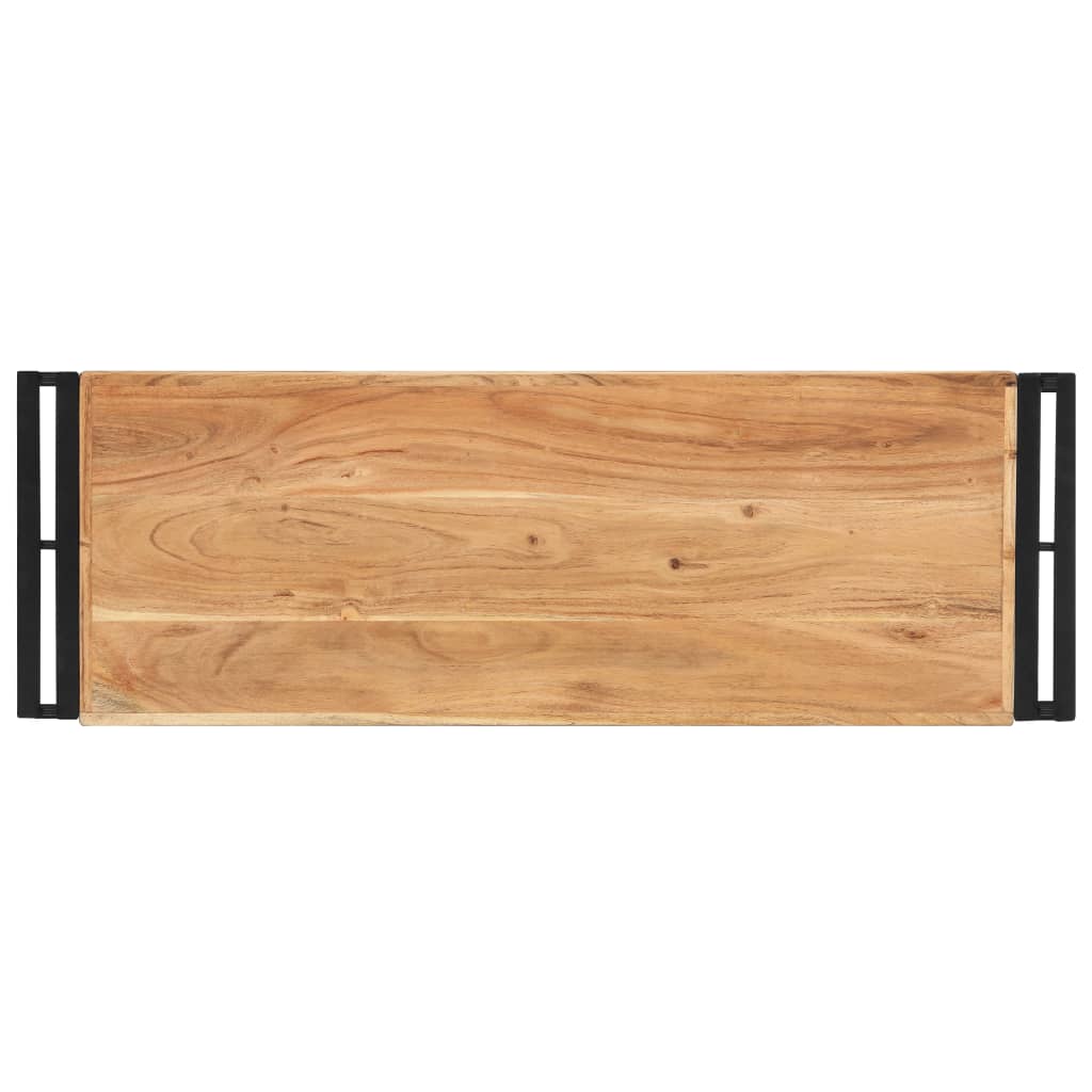 Console Table 90x30x75 cm Solid Acacia Wood- End Tables - HomeShopIreland - Home Shop Ireland - End Tables - Console Table 90x30x75 cm Solid Acacia Wood