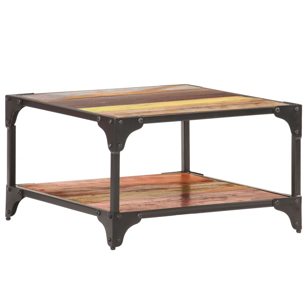 Coffee Table 60x60x35 cm Solid Reclaimed Wood- Coffee Tables - HomeShopIreland - Home Shop Ireland - Coffee Tables - Coffee Table 60x60x35 cm Solid Reclaimed Wood