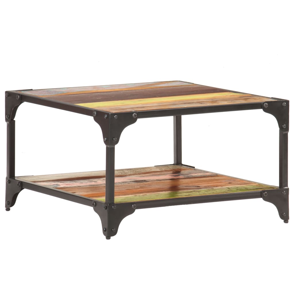Coffee Table 60x60x35 cm Solid Reclaimed Wood- Coffee Tables - HomeShopIreland - Home Shop Ireland - Coffee Tables - Coffee Table 60x60x35 cm Solid Reclaimed Wood