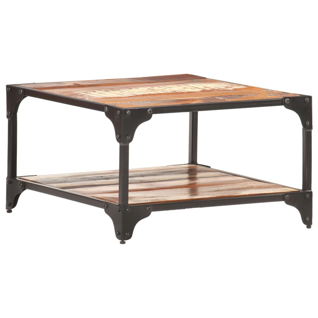 Coffee Table 60x60x35 cm Solid Reclaimed Wood- Coffee Tables - HomeShopIreland - Home Shop Ireland - Coffee Tables - Coffee Table 60x60x35 cm Solid Reclaimed Wood
