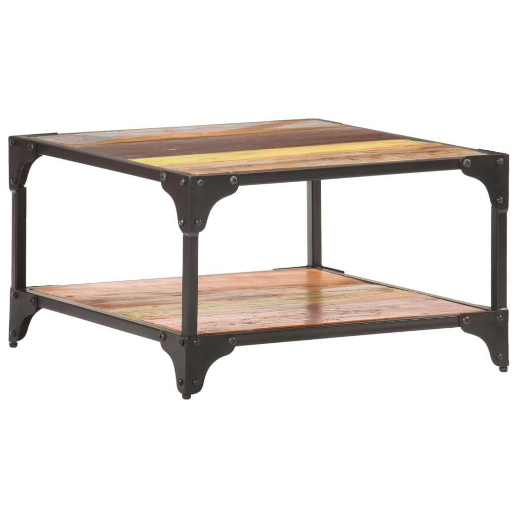 Coffee Table 60x60x35 cm Solid Reclaimed Wood- Coffee Tables - HomeShopIreland - Home Shop Ireland - Coffee Tables - Coffee Table 60x60x35 cm Solid Reclaimed Wood