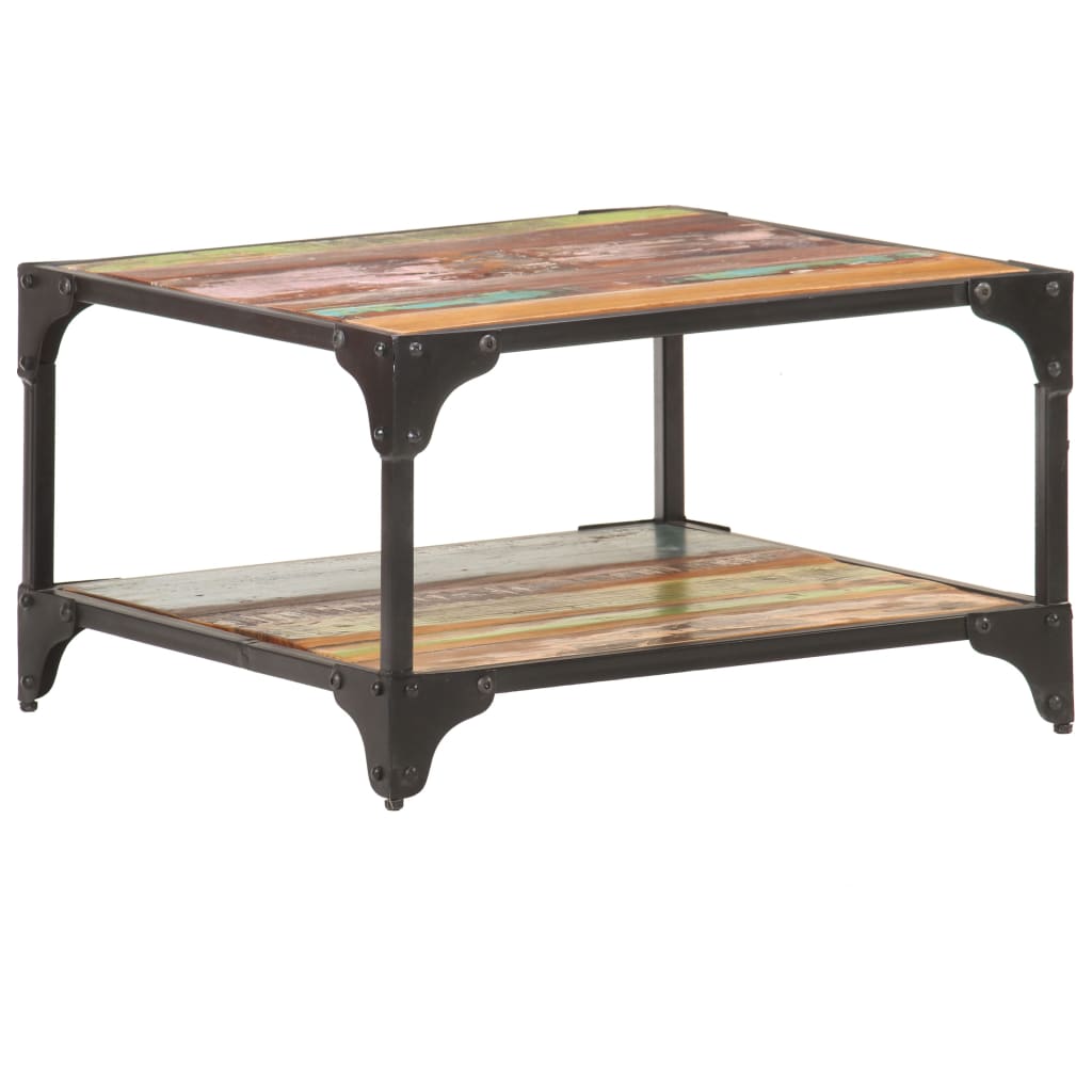Coffee Table 60x60x35 cm Solid Reclaimed Wood- Coffee Tables - HomeShopIreland - Home Shop Ireland - Coffee Tables - Coffee Table 60x60x35 cm Solid Reclaimed Wood