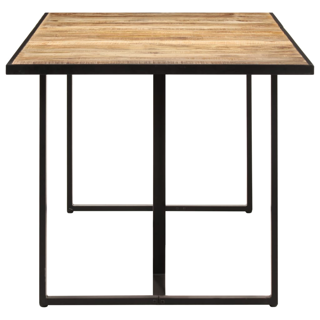 Dining Table 160 cm Rough Mango Wood- Kitchen & Dining Room Tables - HomeShopIreland - Home Shop Ireland - Kitchen & Dining Room Tables - Dining Table 160 cm Rough Mango Wood