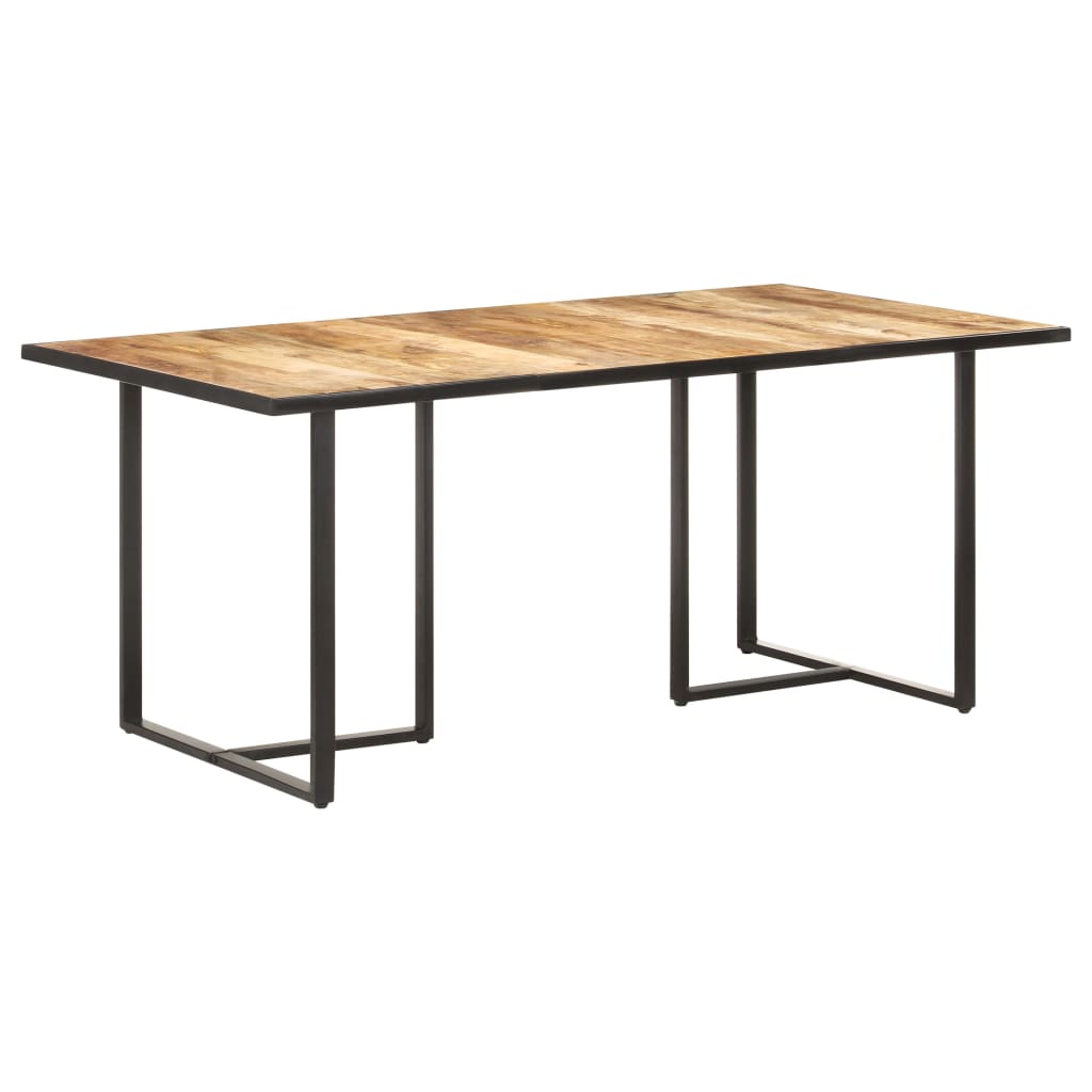 Dining Table 180 cm Rough Mango Wood- Kitchen & Dining Room Tables - HomeShopIreland - Home Shop Ireland - Kitchen & Dining Room Tables - Dining Table 180 cm Rough Mango Wood