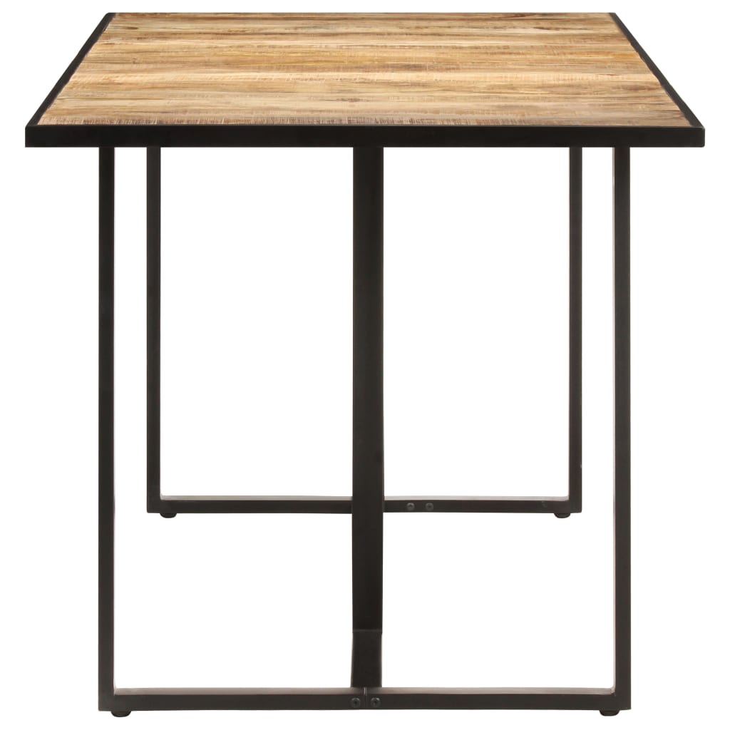 Dining Table 180 cm Rough Mango Wood- Kitchen & Dining Room Tables - HomeShopIreland - Home Shop Ireland - Kitchen & Dining Room Tables - Dining Table 180 cm Rough Mango Wood