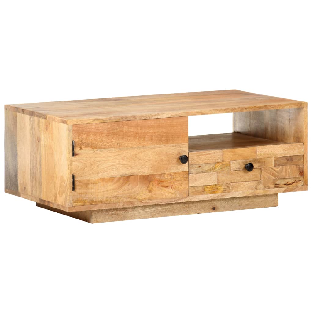 Coffee Table 90x50x35 cm Solid Mango Wood- Coffee Tables - HomeShopIreland - Home Shop Ireland - Coffee Tables - Coffee Table 90x50x35 cm Solid Mango Wood
