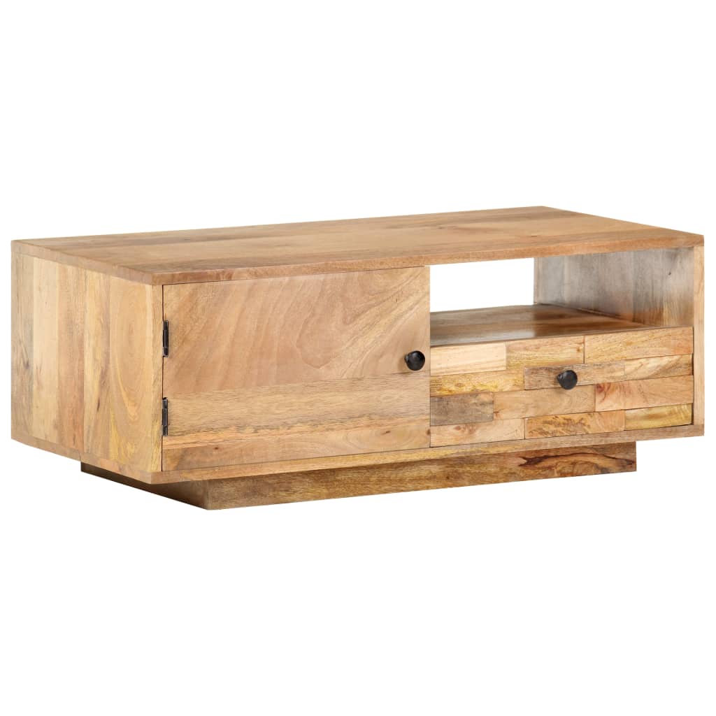 Coffee Table 90x50x35 cm Solid Mango Wood- Coffee Tables - HomeShopIreland - Home Shop Ireland - Coffee Tables - Coffee Table 90x50x35 cm Solid Mango Wood