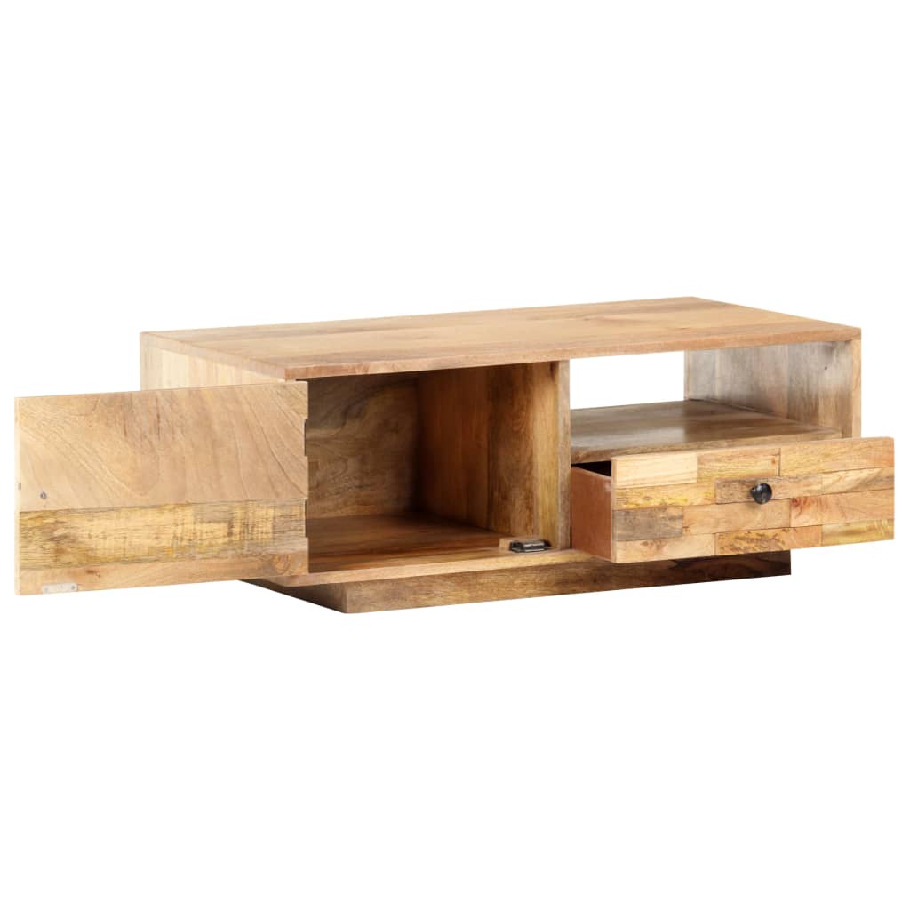 Coffee Table 90x50x35 cm Solid Mango Wood- Coffee Tables - HomeShopIreland - Home Shop Ireland - Coffee Tables - Coffee Table 90x50x35 cm Solid Mango Wood