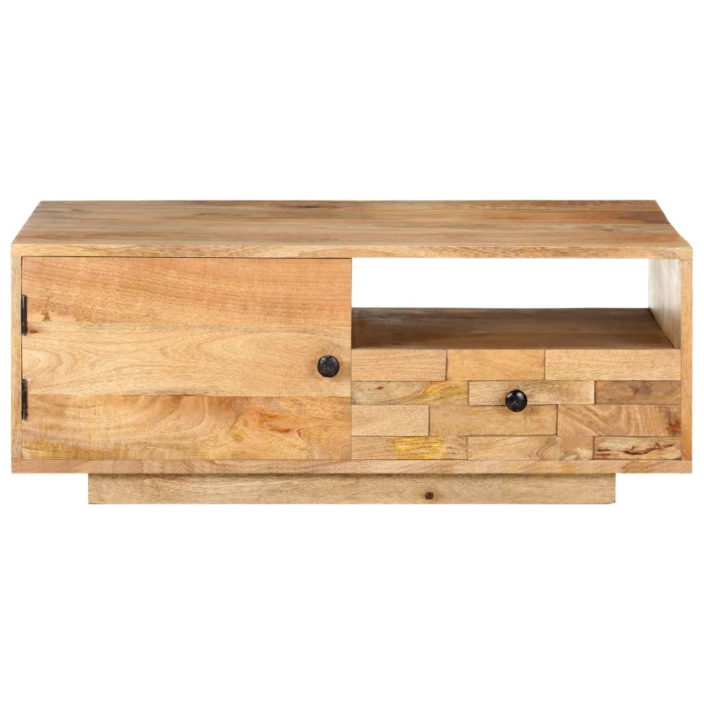 Coffee Table 90x50x35 cm Solid Mango Wood- Coffee Tables - HomeShopIreland - Home Shop Ireland - Coffee Tables - Coffee Table 90x50x35 cm Solid Mango Wood
