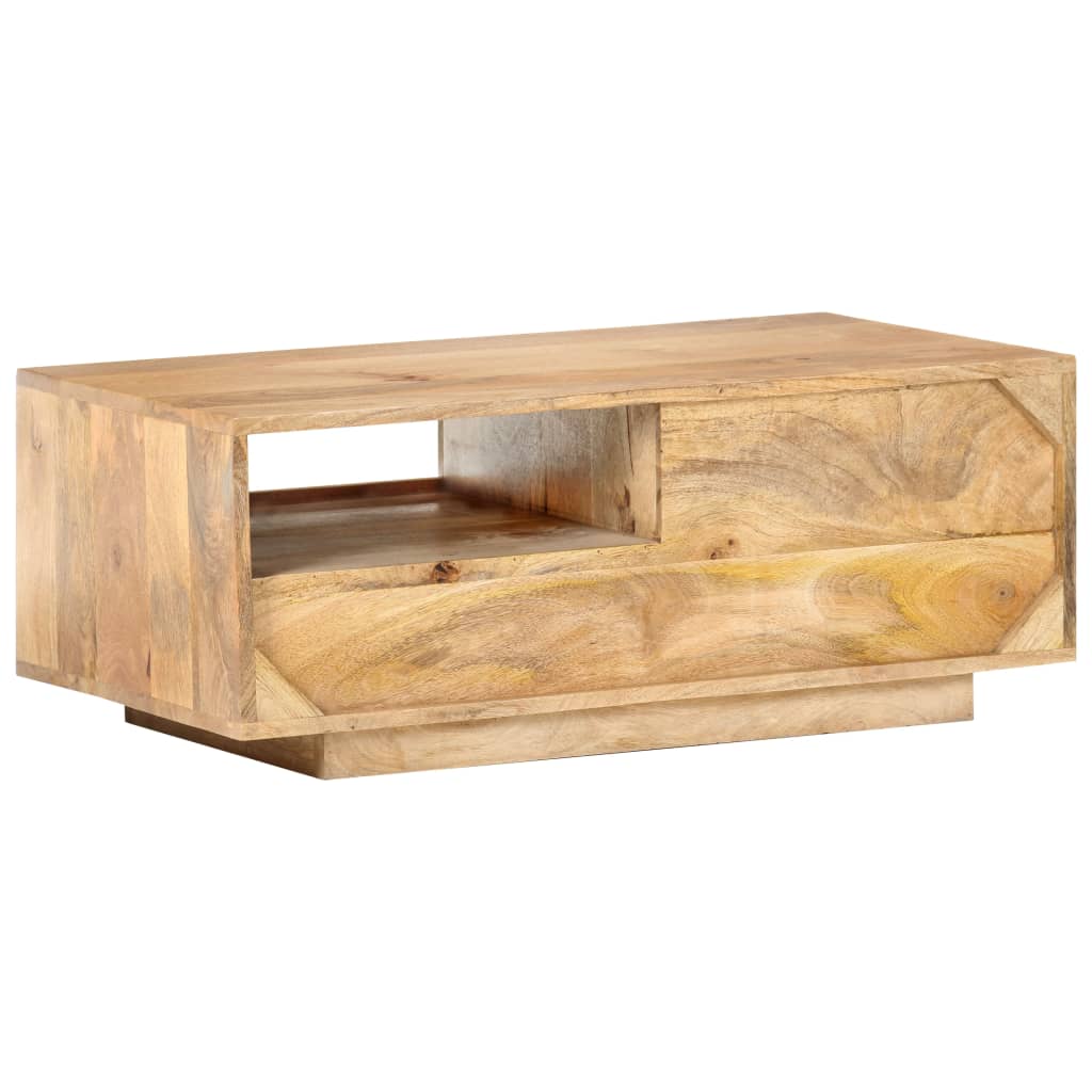 Coffee Table 90x50x35 cm Solid Mango Wood- Coffee Tables - HomeShopIreland - Home Shop Ireland - Coffee Tables - Coffee Table 90x50x35 cm Solid Mango Wood
