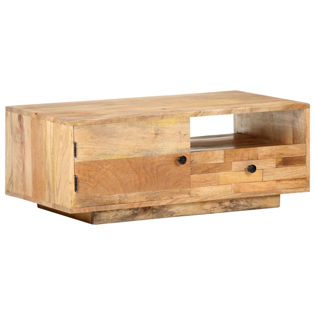Coffee Table 90x50x35 cm Solid Mango Wood- Coffee Tables - HomeShopIreland - Home Shop Ireland - Coffee Tables - Coffee Table 90x50x35 cm Solid Mango Wood