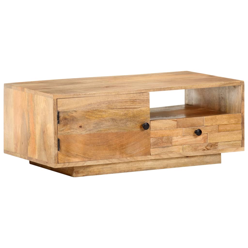 Coffee Table 90x50x35 cm Solid Mango Wood- Coffee Tables - HomeShopIreland - Home Shop Ireland - Coffee Tables - Coffee Table 90x50x35 cm Solid Mango Wood