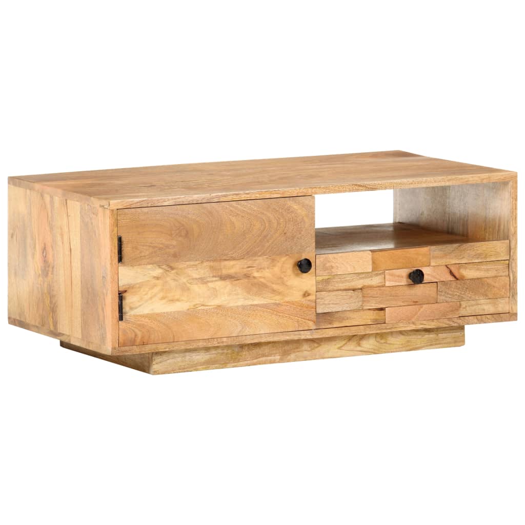 Coffee Table 90x50x35 cm Solid Mango Wood- Coffee Tables - HomeShopIreland - Home Shop Ireland - Coffee Tables - Coffee Table 90x50x35 cm Solid Mango Wood