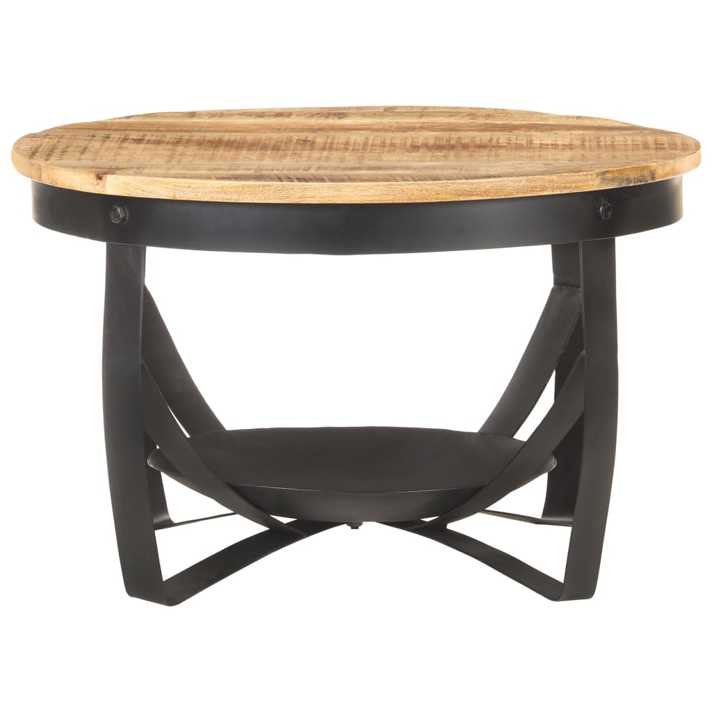 Coffee Table Ã˜68x43 cm Rough Mango Wood- Coffee Tables - HomeShopIreland - Home Shop Ireland - Coffee Tables - Coffee Table Ã˜68x43 cm Rough Mango Wood
