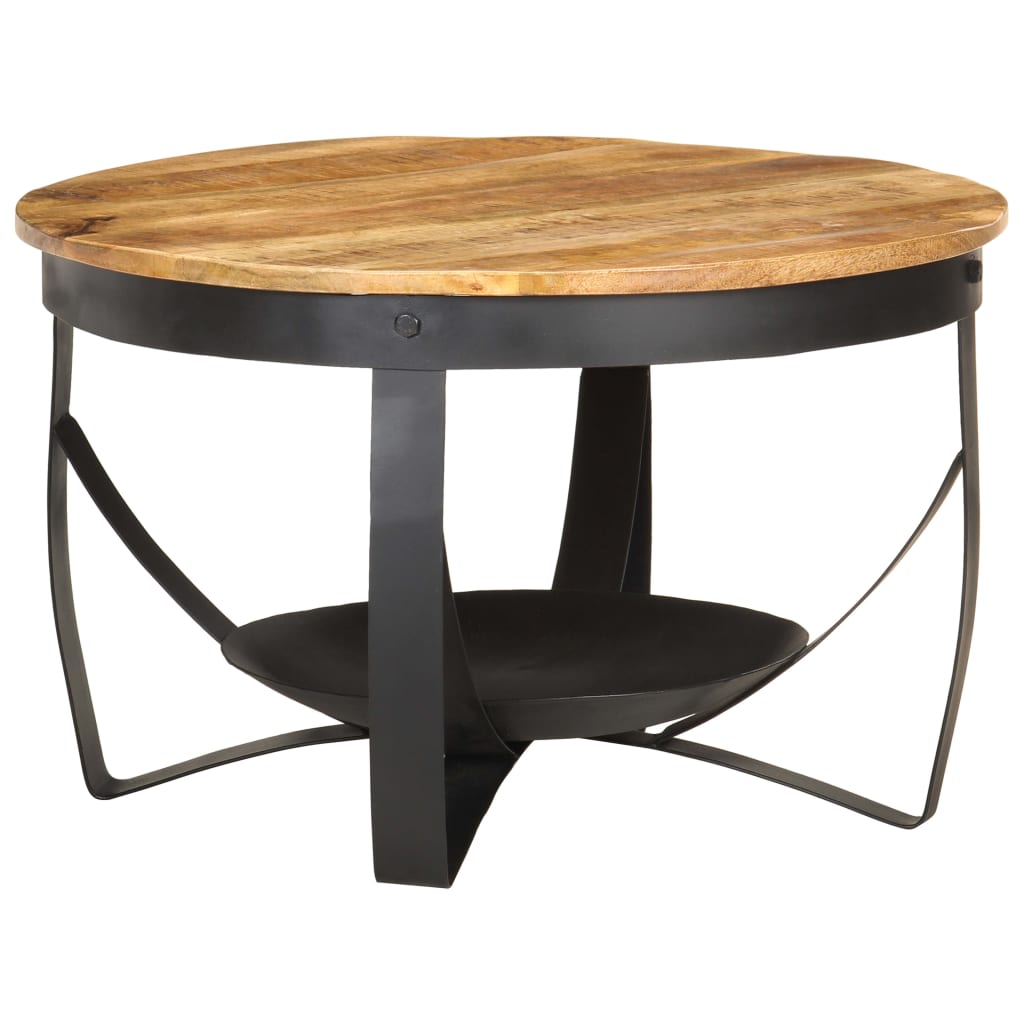 Coffee Table Ã˜68x43 cm Rough Mango Wood- Coffee Tables - HomeShopIreland - Home Shop Ireland - Coffee Tables - Coffee Table Ã˜68x43 cm Rough Mango Wood