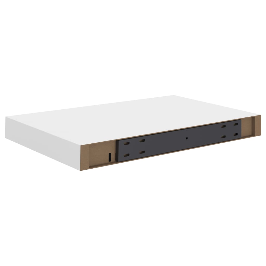 Floating Wall Shelf White 40x23x3.8 cm MDF- Wall Shelves & Ledges - HomeShopIreland - Home Shop Ireland - Wall Shelves & Ledges - Floating Wall Shelf White 40x23x3.8 cm MDF