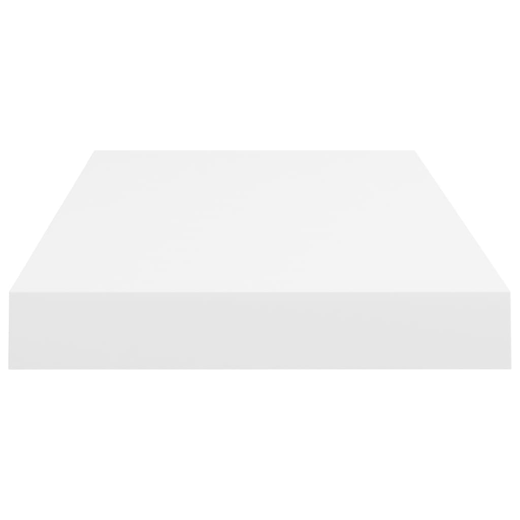 Floating Wall Shelves 4 pcs White 50x23x3.8 cm MDF- Wall Shelves & Ledges - HomeShopIreland - Home Shop Ireland - Wall Shelves & Ledges - Floating Wall Shelves 4 pcs White 50x23x3.8 cm MDF
