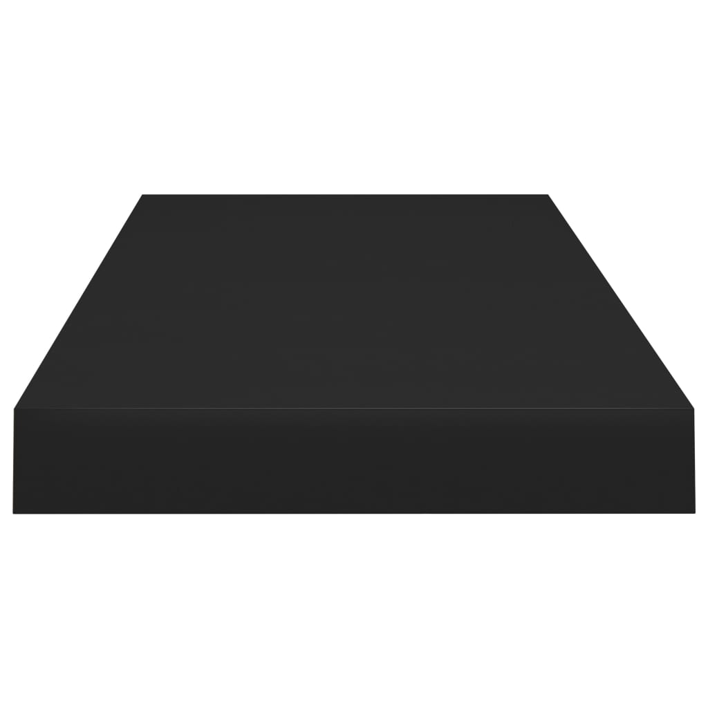 Floating Wall Shelves 4 pcs Black 60x23.5x3.8 cm MDF- Wall Shelves & Ledges - HomeShopIreland - Home Shop Ireland - Wall Shelves & Ledges - Floating Wall Shelves 4 pcs Black 60x23.5x3.8 cm MDF