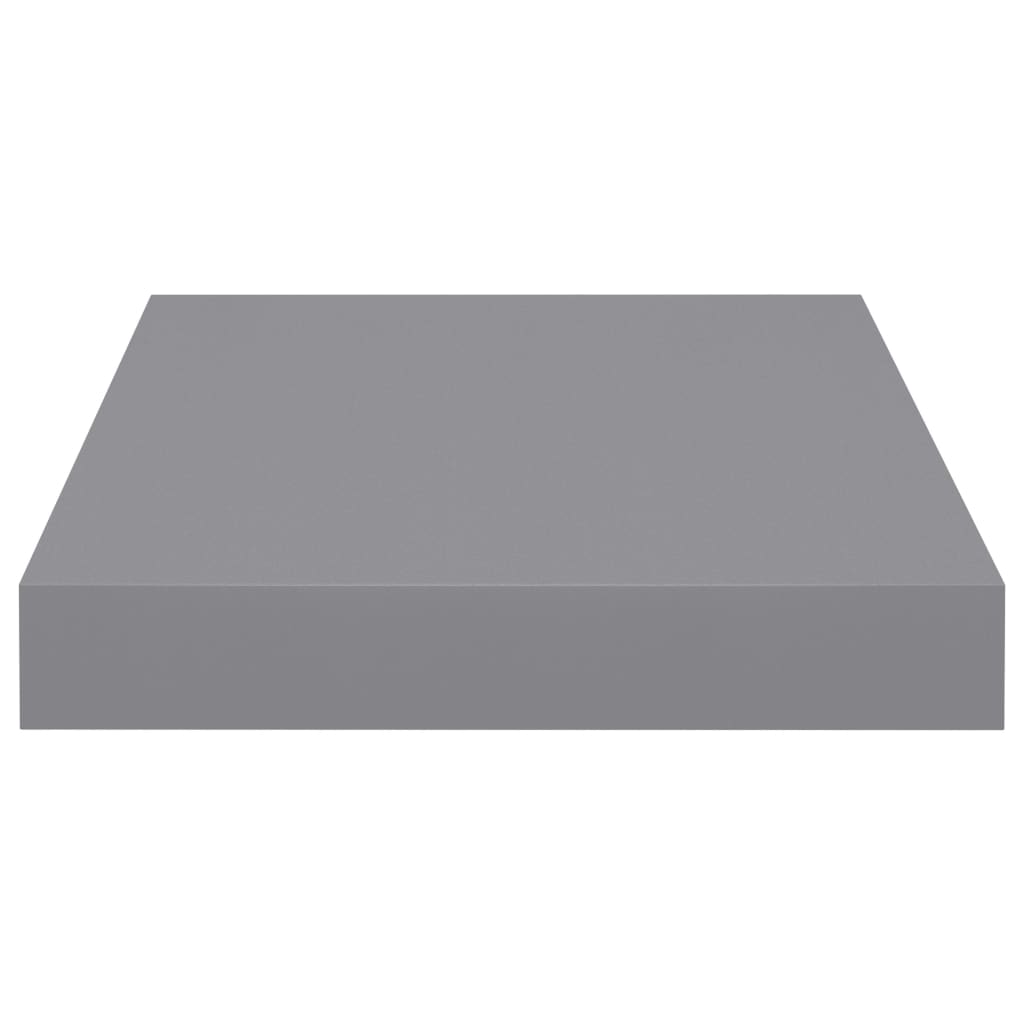 Floating Wall Shelf Grey 23x23.5x3.8 cm MDF- Wall Shelves & Ledges - HomeShopIreland - Home Shop Ireland - Wall Shelves & Ledges - Floating Wall Shelf Grey 23x23.5x3.8 cm MDF