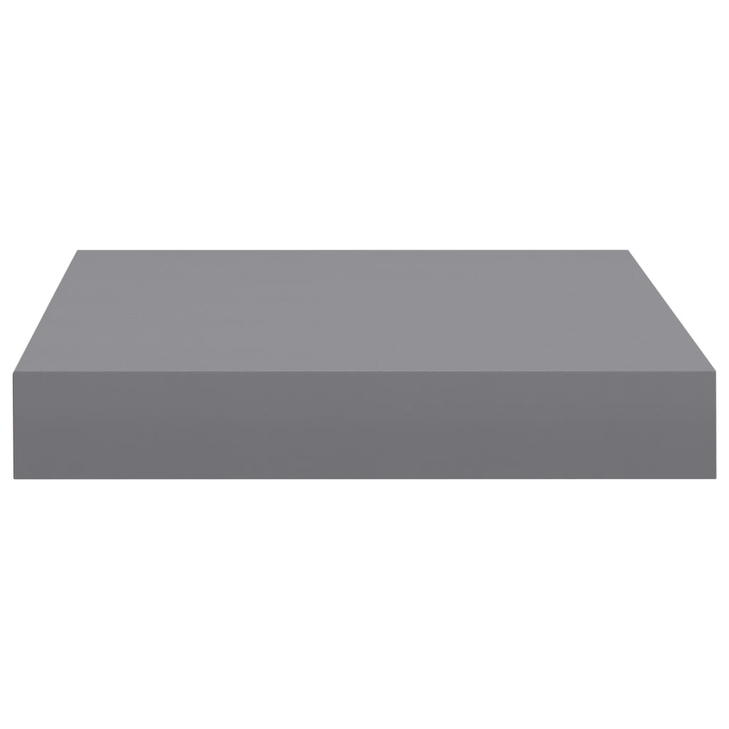 Floating Wall Shelf Grey 23x23.5x3.8 cm MDF- Wall Shelves & Ledges - HomeShopIreland - Home Shop Ireland - Wall Shelves & Ledges - Floating Wall Shelf Grey 23x23.5x3.8 cm MDF