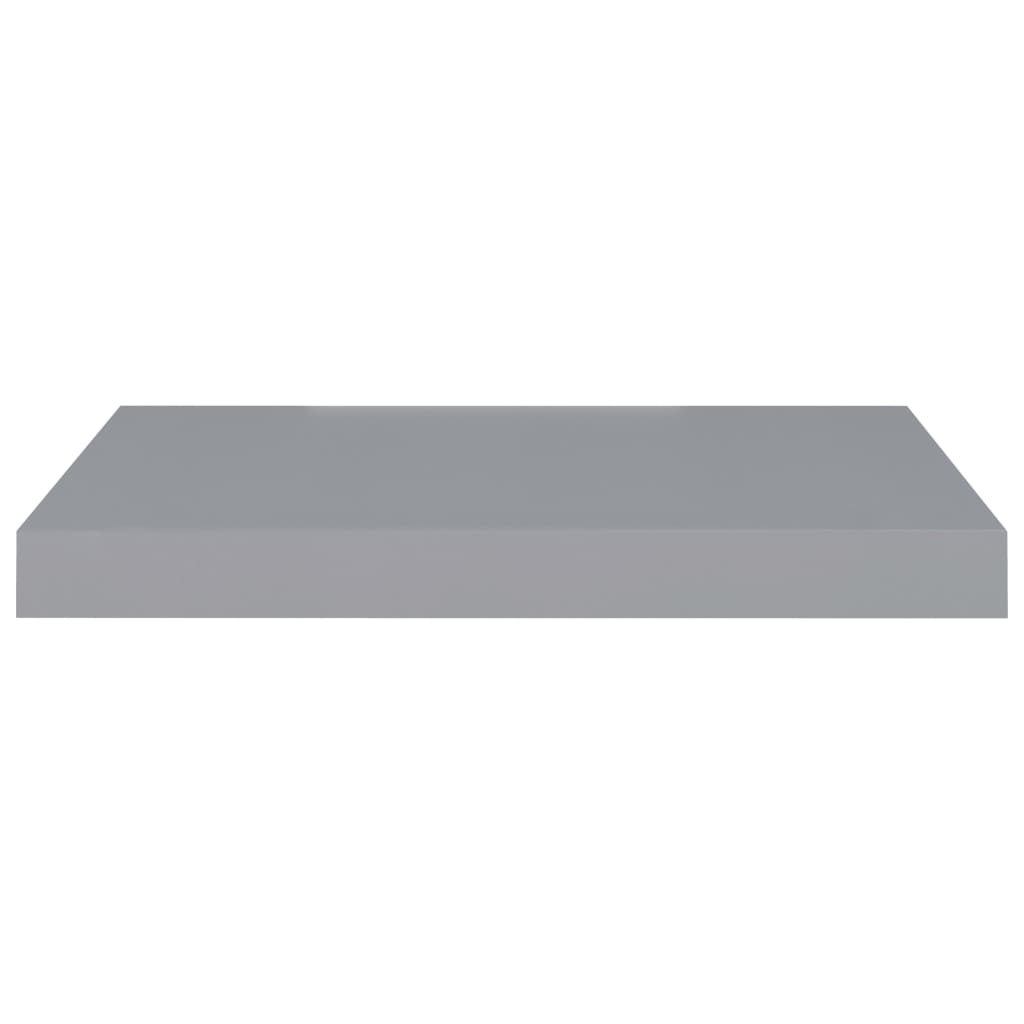 Floating Wall Shelves 4 pcs Grey 50x23x3.8 cm MDF- Wall Shelves & Ledges - HomeShopIreland - Home Shop Ireland - Wall Shelves & Ledges - Floating Wall Shelves 4 pcs Grey 50x23x3.8 cm MDF