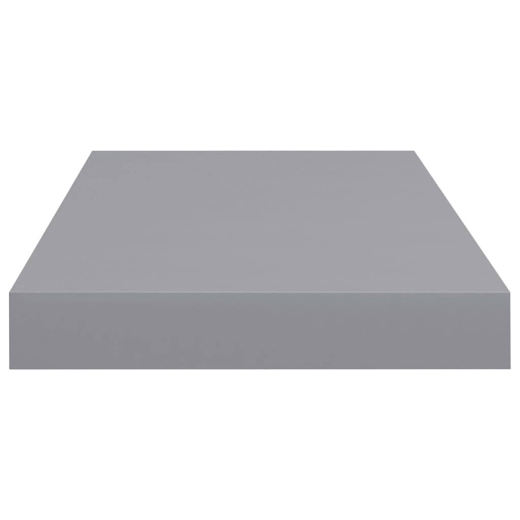 Floating Wall Shelves 4 pcs Grey 50x23x3.8 cm MDF- Wall Shelves & Ledges - HomeShopIreland - Home Shop Ireland - Wall Shelves & Ledges - Floating Wall Shelves 4 pcs Grey 50x23x3.8 cm MDF