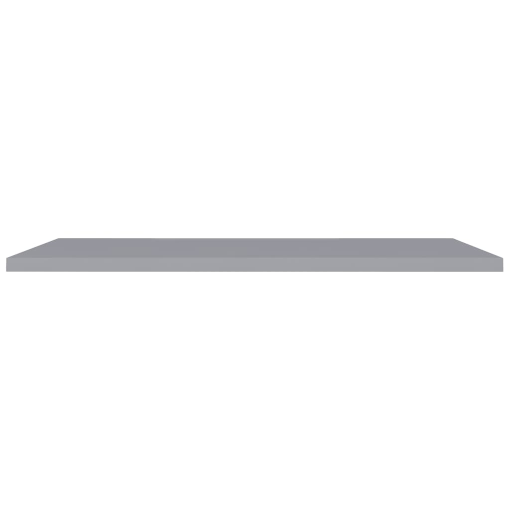 Floating Wall Shelves 4 pcs Grey 120x23.5x3.8 cm MDF- Wall Shelves & Ledges - HomeShopIreland - Home Shop Ireland - Wall Shelves & Ledges - Floating Wall Shelves 4 pcs Grey 120x23.5x3.8 cm MDF
