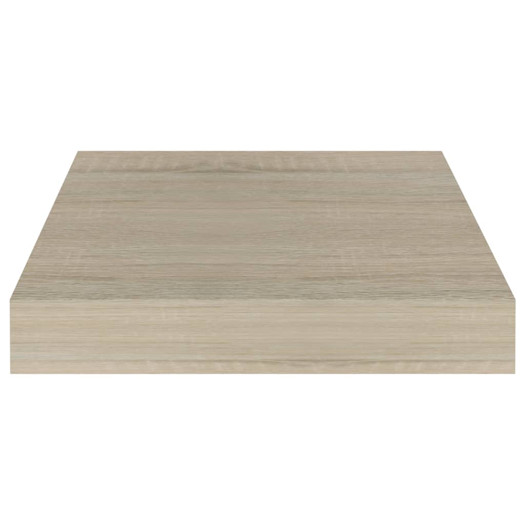 Floating Wall Shelves 2 pcs Oak 23x23.5x3.8 cm MDF- Wall Shelves & Ledges - HomeShopIreland - Home Shop Ireland - Wall Shelves & Ledges - Floating Wall Shelves 2 pcs Oak 23x23.5x3.8 cm MDF