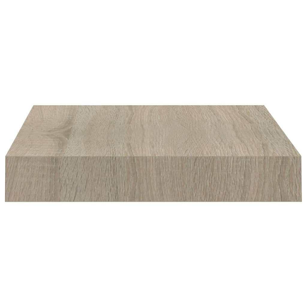 Floating Wall Shelves 2 pcs Oak 23x23.5x3.8 cm MDF- Wall Shelves & Ledges - HomeShopIreland - Home Shop Ireland - Wall Shelves & Ledges - Floating Wall Shelves 2 pcs Oak 23x23.5x3.8 cm MDF