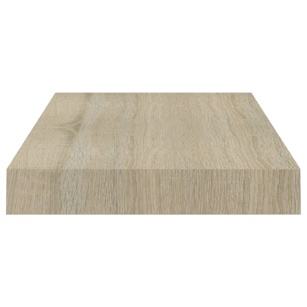 Floating Wall Shelf Oak 40x23x3.8 cm MDF- Wall Shelves & Ledges - HomeShopIreland - Home Shop Ireland - Wall Shelves & Ledges - Floating Wall Shelf Oak 40x23x3.8 cm MDF