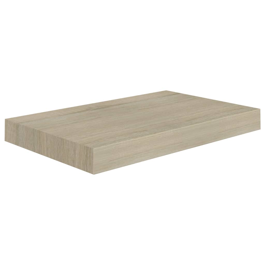 Floating Wall Shelves 2 pcs Oak 40x23x3.8 cm MDF- Wall Shelves & Ledges - HomeShopIreland - Home Shop Ireland - Wall Shelves & Ledges - Floating Wall Shelves 2 pcs Oak 40x23x3.8 cm MDF