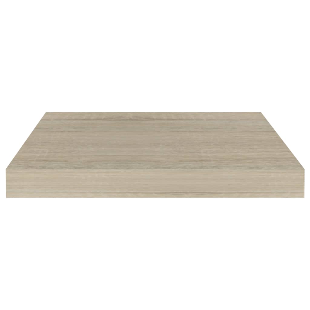 Floating Wall Shelves 2 pcs Oak 40x23x3.8 cm MDF- Wall Shelves & Ledges - HomeShopIreland - Home Shop Ireland - Wall Shelves & Ledges - Floating Wall Shelves 2 pcs Oak 40x23x3.8 cm MDF