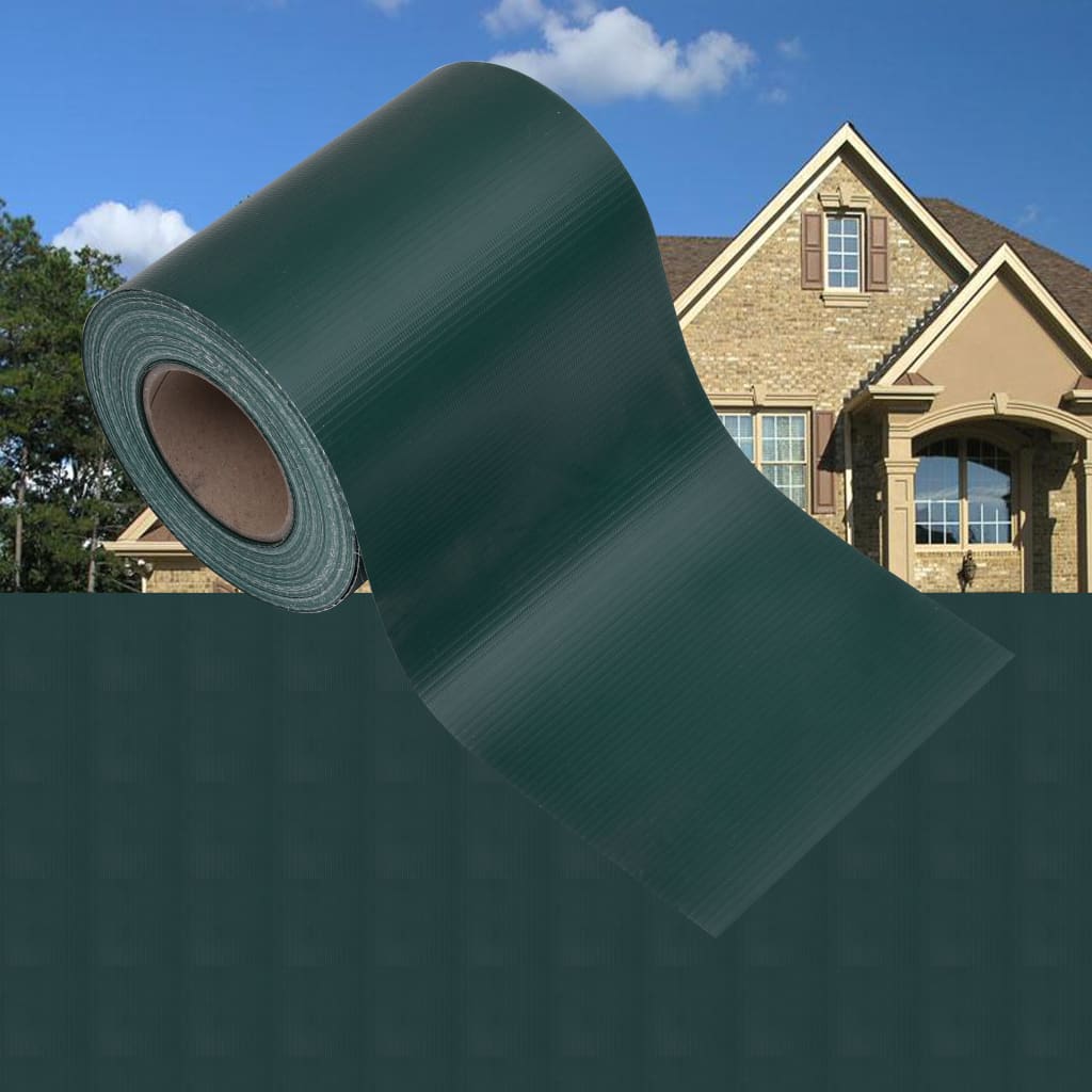 Garden Privacy Screen PVC 35x0.19 m Matte Green- Fence Panels - HomeShopIreland - Home Shop Ireland - Fence Panels -  Garden Privacy Screen PVC 35x0.19 m Matte Green