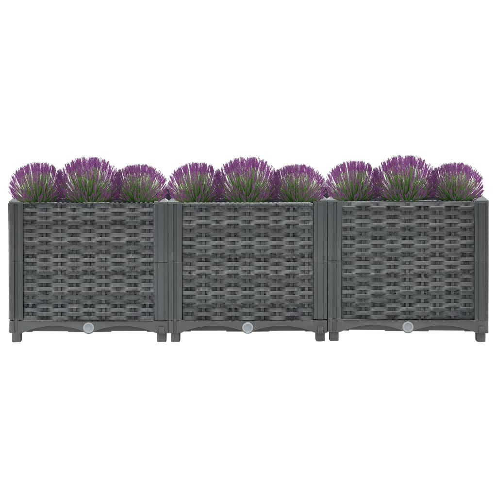 Raised Bed 120x40x38 cm Polypropylene- Pots & Planters - HomeShopIreland - Home Shop Ireland - Pots & Planters - Raised Bed 120x40x38 cm Polypropylene